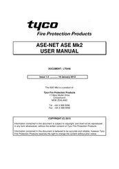 Tyco ASE-NET ASE Mk2 User Manual