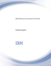 Ibm SAN SV2 Hardware Manual