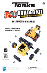 Hasbro TONKA R/C BUILDER KIT Instruction Manual