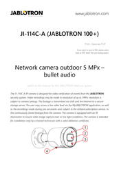 jablotron JI-114C-A Quick Start Manual