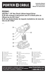 porter cale PCC641 Instruction Manual