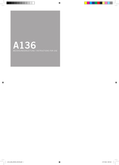 KOINOR Joplin A136 Instructions For Use Manual