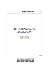 Brunner BKH 5.0 Panorama 45-65-45-65 Installation Manual