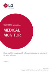 LG 27HJ713C-B.AWF Owner's Manual