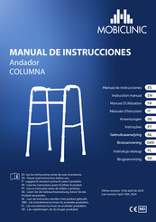 Mobiclinic COLUMNA Instruction Manual