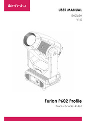 Infinity Furion P602 Profile User Manual