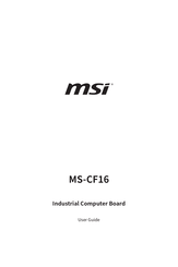 MSI MS-CF16-SKU1 User Manual