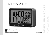 KIENZLE 14986 Instruction Manual