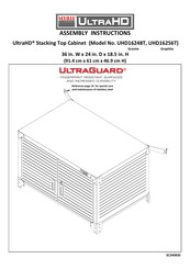 Seville Classics UltraHD UHD16248T Assembly Instructions Manual