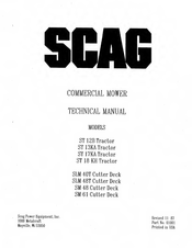 Scag Power Equipment SLM 48T Technical Manual