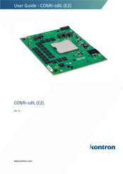 Kontron COMh-sdIL E2 User Manual