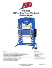 ATD Tools ATD-7463 Owner's Manual