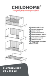 CHILDHOME B140PLF Instructions For Use Manual