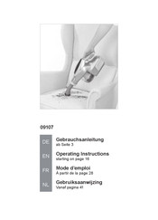 Cleanmaxx 09107 Operating Instructions Manual