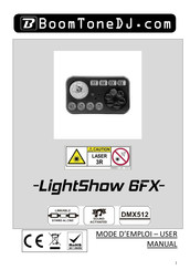 BoomToneDJ LightShow 6FX User Manual
