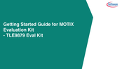 Infineon TLE9879 Eval Kit Getting Started Manual