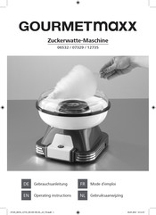 gourmetmaxx 12735 Operating Instructions Manual
