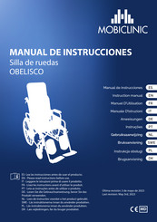 Mobiclinic Obelisco Instruction Manual