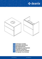 deante PRIZMA STU 6U81 Assembly Instructions Manual