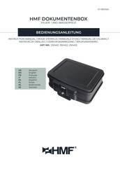 HMF 250451 Instruction Manual