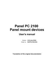 B&R Panel PC 2100 User Manual