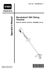Toro 66110T Operator's Manual