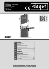Scheppach 5901503944 Translation Of Original Instruction Manual