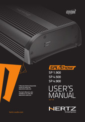 Hertz SPL Show User Manual
