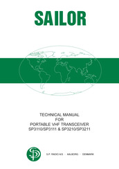 Sailor SP3110 Technical Manual