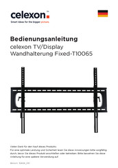 Celexon Fixed-T10065 User Manual
