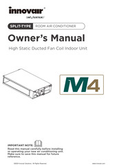 innovair M4 MOS60H2BM0A Owner's Manual