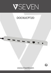V7 DOCKUCPT2D Manual