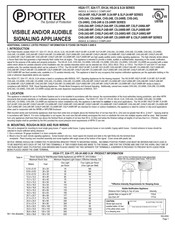 Potter SLP-24-WP Series Manual