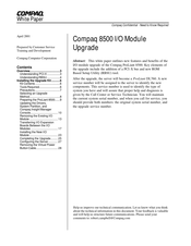 Compaq Netelligent 8500 Upgrade