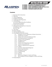 Aspen CC Series Installation Manual