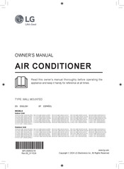 LG S4UW12JARPA Owner's Manual