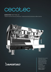 cecotec BARISTEO MATTINA 2X Instruction Manual