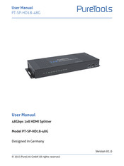 PureTools PT-SP-HD18-48G User Manual