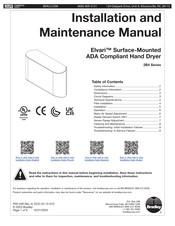 BERL'S Elvari 2B4-2110000-BB Installation And Maintenance Manual