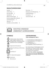 gourmetmaxx 12903 Manual