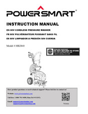 Powersmart HB2840 Instruction Manual