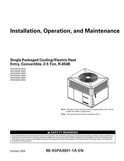 Trane A5PA3060A1000A Installation, Operation And Maintenance Manual