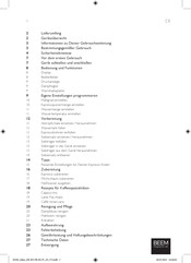 Beem CM5020DI-GS Manual