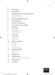 Beem S 2.3.17 Manual