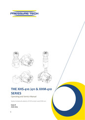 Pressure Tech XHS-411 Series Operating And Service Manual