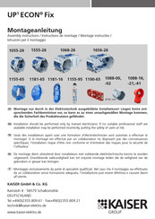 Kaiser 1555-26 Assembly Instructions Manual