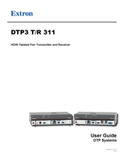 Extron electronics DTP3 T 311 User Manual