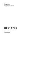 Gaggenau DF211701 Use And Care Manual
