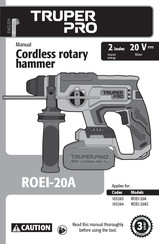 Truper ROEI-20A Manual