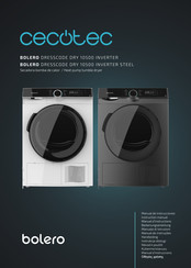 cecotec BOLERO DRESSCODE DRY 10500 INVERTER Instruction Manual